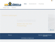 Tablet Screenshot of lkwfaehren.de